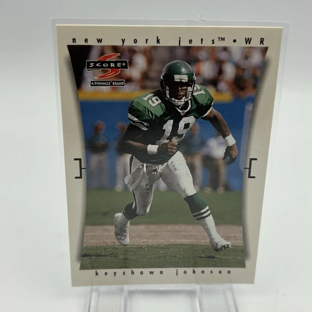 1997 Pinnacle Score #207 Keyshawn Johnson New‎ York Jets B1493